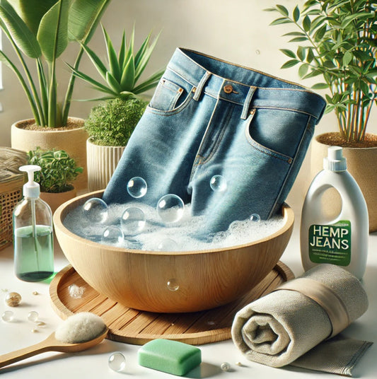 Come prendersi cura dei jeans in canapa