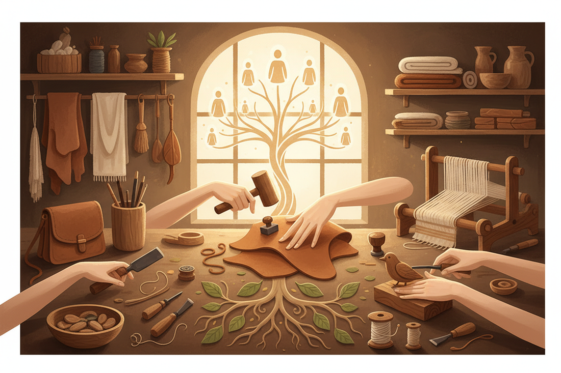 Artigianato: la prima tecnologia sostenibile dell’uomo