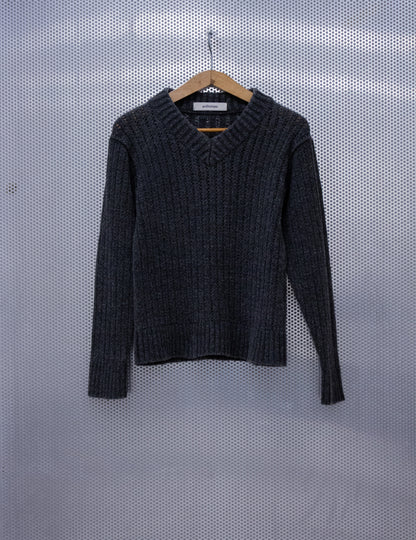 MAGLIONE IN LANA E CANAPA ITALIANA