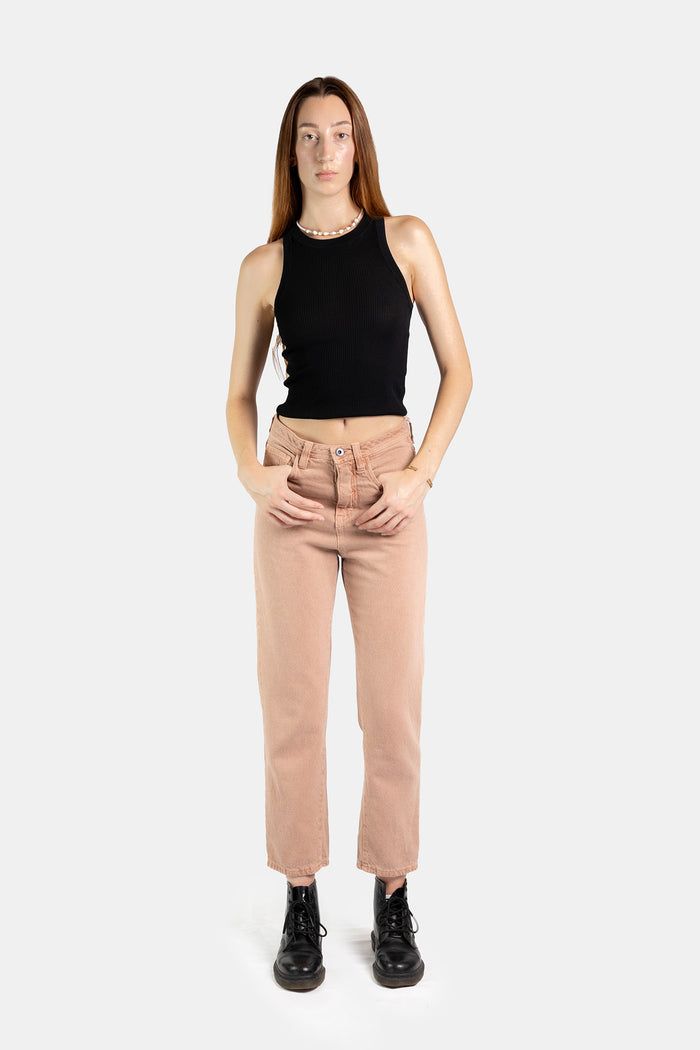 Jeans Livia donna in canapa a tintura naturale