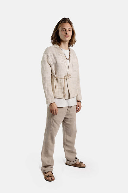 
Handwoven Artisan Hemp Kimono

